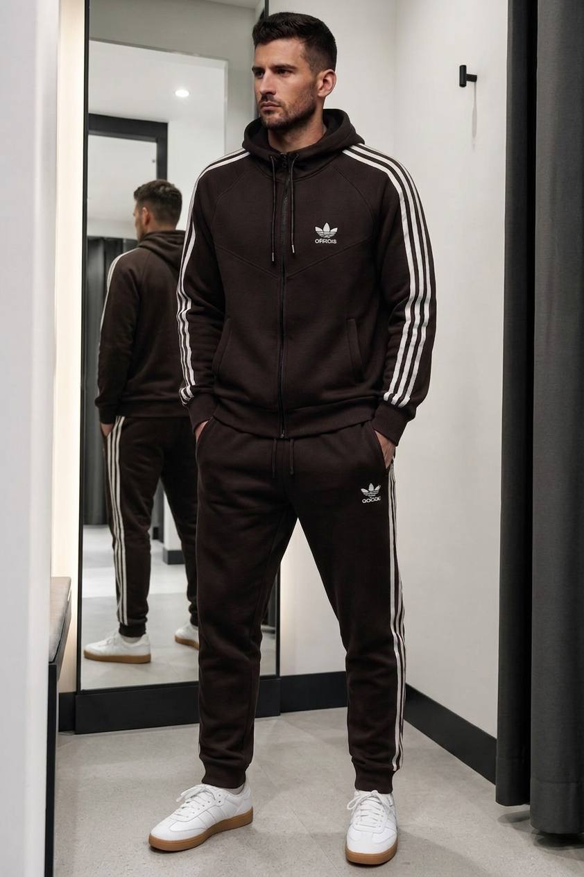 Чоловічий спортивний костюм Adidas на флісе Туреччина