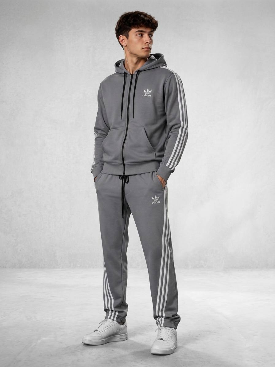Чоловічий спортивний костюм Adidas на флісе Туреччина