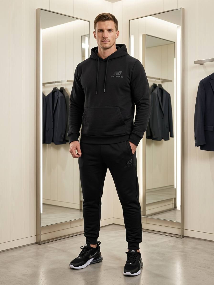 Чоловічий спортивний костюм New Balance Туречина петля