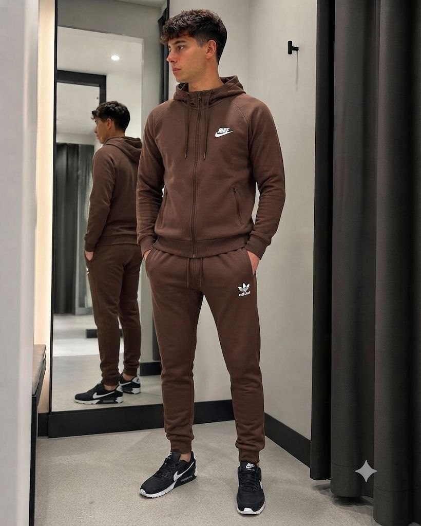 Чоловічий спортивний костюм Nike Туреччина двух нитка