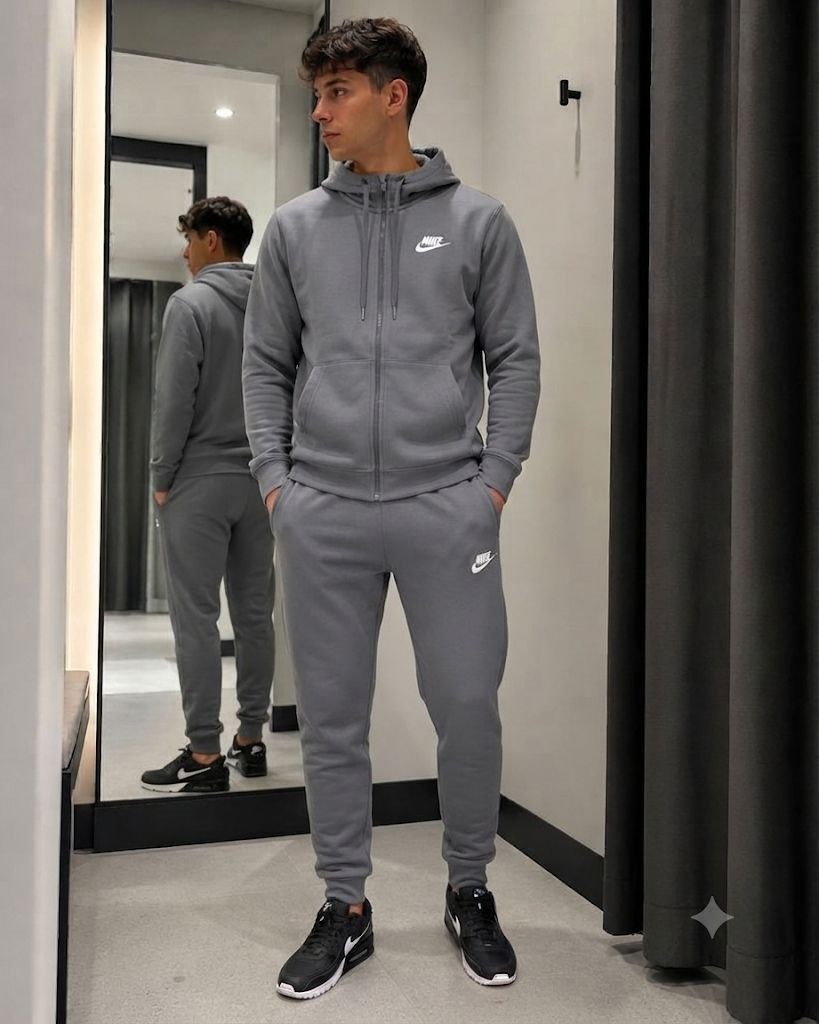 Чоловічий спортивний костюм Nike Туреччина двух нитка